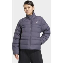 Adidas Womens Giacca Essentials Ripiegabile Con Isolamento - Grigio, grigio grigio Donna taglia S