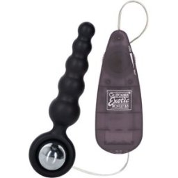 Plug Anale Vibrante Calexotics Booty Shaker — Silicone, 5 cm