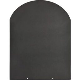 giordanoshop Pedana Salvapavimento per Stufe a Pellet e Legna 80x60 cm in Acciaio Nera...