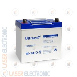 Batteria al Piombo GEL Professionale UCG55-12 Ultracell UK 12V DC 55.0AH 55AH