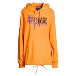 Versace Jeans Couture Felpa Donna Arancione S/XS/XXS