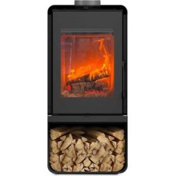 Adler STUFA A LEGNA DADA 8 8,5 kW NERA CON PORTA LEGNA