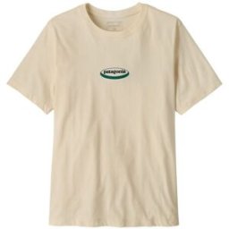 T-shirt Patagonia M's '95 Oval Logo T-Shirt (Naturale Non Tinta) Uomo XL