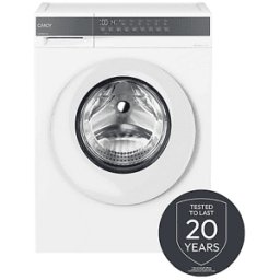 Candy EWY 485SG6-S LAVASCIUGA, Caricamento frontale, capacità lavaggio 8 kg, asciugatura 5 12 programmi, Profondità 53,3 cm, Giri 1400 rpm, Bianco, Classe D