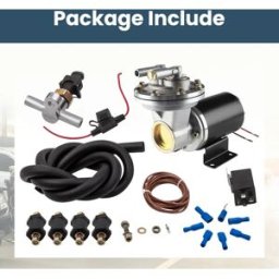 MXR Kit Universale di Pompa a Vuoto Elettrica per Servofreno 12V da 18" a 22