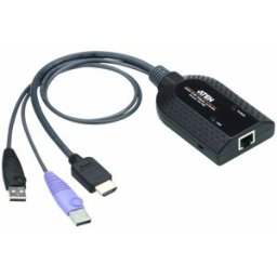 Aten Adattatore KVM per Virtual media USB HDMI (supporto per lettore Smart Card e disassemblatore audio) (KA7188-AX)