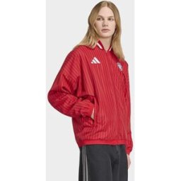 Adidas Mens Giacca da allenamento FC Bayern München Stadium - Rosso, rosso rosso Uomo taglia XL