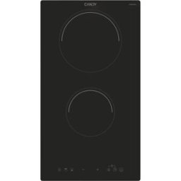 Candy Cid30/1 Piano Cottura Induzione 2 Fuochi Larghezza 30 Cm In Vetro Colore Nero - Cid30/1