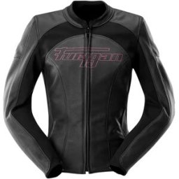 Furygan Giacca Di Pelle Romy Black / Pink M