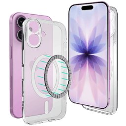 ISY Cover magnetica COVER MAGSAFE per Apple iPhone 17, Trasparente