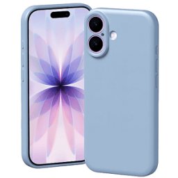 ISY Cover silicone COVER per Apple iPhone 17, Azzurro