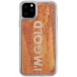 BENJAMINS Liquid Gold COVER per Apple iPhone 5,8”, Oro