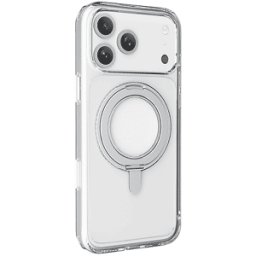 Cellular Line Spin Mag COVER MAGSAFE per Apple iPhone 17 Pro, Trasparente