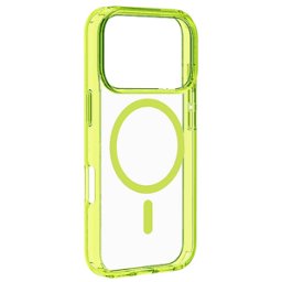 Cellular Line Iconic Mag COVER MAGSAFE per Apple iPhone 17 Pro Max, Lime