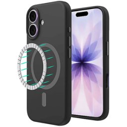 ISY Cover magnetica COVER MAGSAFE per Apple iPhone 17, Nero