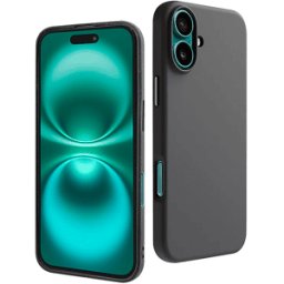 ISY Cover iPhone 16 Plus COVER per Apple Plus, Nero