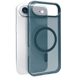 PURO Daylight COVER MAGSAFE per Apple iPhone 17 Air, Verde Petrolio trasparente