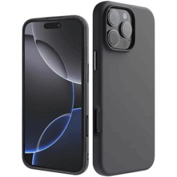 ISY Cover iPhone 16 PRO COVER per Apple Pro, Nero