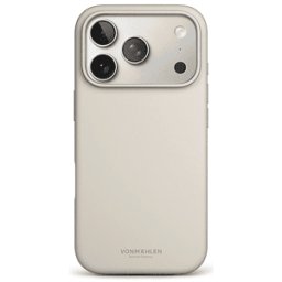 VONMAHLEN Cover in Silicone Morbido, iPhone 17 Pro Max COVER per Apple Max, Crema