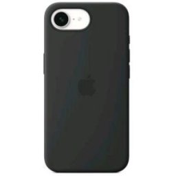 Apple Iphone 16e Silicon Case Cover In Silicone Nero