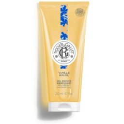 Roger&Gallet Vanille Soleil - Gel Doccia di Benessere Gelsomino Vaniglia e Ylang Ylang, 200ml