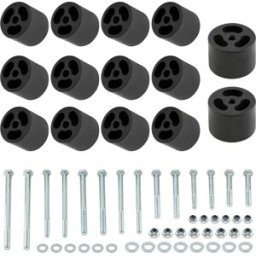 MXR Kit di rialzo carrozzeria da 50 mm con bulloni adatti per Nissan Navara D22 STR Dual Cab 4X4 4WD