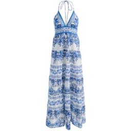 Alice + Olivia Abiti White/blue