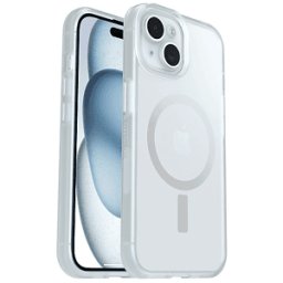 OTTERBOX React Series MagSafe Cover per iPhone 17e; 16e; 15; 14; 13,super resistente a shock e cadute,ultrasottile, testata norme MIL-STD 810G, Trasparente