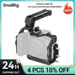 SmallRig R6 Mark III / R6 Mark II Kit gabbia portatile base per Canon EOS R6 Mark III / R6 Mark II con piastra base Arca-Swiss