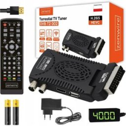 Zenwire Decoder Satellitare DVB-T2 HEVC H.265 WiFi, Stick TV Terrestre 002