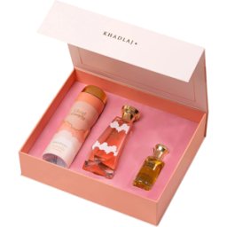Set Khadlaj: Cloud Candy, Extraità De Parfum, unisex, 100 ml + Cloud Candy, deodorante spray, per donna, 200 ml + Cloud Candy, olio profumato, unisex,