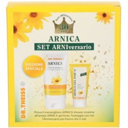 NATURWAREN ITALIA Srl Dr. Theiss Set Arniversario Arnica Doccia Gel 150 ml + Gel Forte per Corpo e Massaggi 50 ml