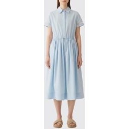 Fabiana Filippi Abito chemisier in cotone Azzurro Taglia 50
