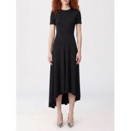 Victoria Victoria Beckham Abito asimmetrico in jersey Nero Taglia 8