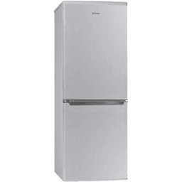 Candy FRIGORIFERO COMBINATO CHCS 514EX, Capacità netta totale 207 l, Rumorosità: 40 dB(A), 4 ripiani, Dimensioni: L 55 cm A 151 P 58 cm, Acciaio Inox, Classe E