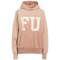 Fear Of God Felpa Donna Rosa antico S