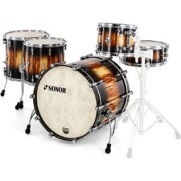 Sonor SQ2 1up2down Candy Black Burst Candy Black Burst su African Marble