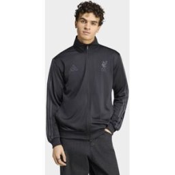 Adidas Mens Giacca Da Allenamento Liverpool Fc Dna - Nero, nero nero Uomo taglia L