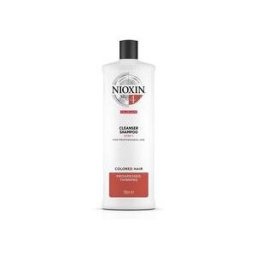 Nioxin System 4 Shampoo Cleanser — shampoo detergente per capelli fini colorati e visibilmente diradati 1000ml