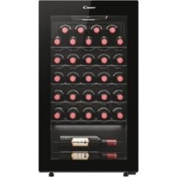 Candy Cwc033m Cantinetta Vino 33 Bottiglie Classe G Range Temperature 6-18 °c Colore Nero - Cwc033m