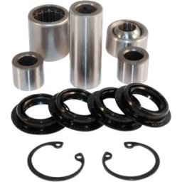 Epi Kit Di Riparazione Del Braccio A Superiore E Inferiore Kawasaki Kfx 50 R 2x 08-11/kfx 700 2x 0-09 Black / Chrome One Size