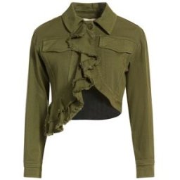 Kaos Jeans Capospalla jeans Donna Verde militare 38/44