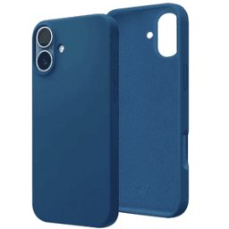 ISY Cover iPhone 16 Plus COVER per Apple Plus, Blu
