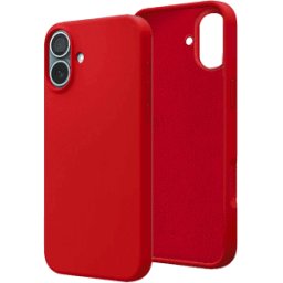 ISY Cover iPhone 16 Plus COVER per Apple Plus, Rosso