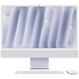 Apple iMac 24'' CTO con display Retina 4,5K, Chip M4, 8 CPU GPU, 16GB, 256GB Argento Gigabit Ethernet