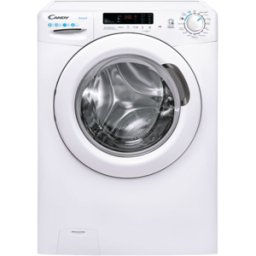 Ⓜ️??? Candy CS1282DW4-11 - Lavatrice 8 kg, 1200 RPM, CESTO in ACCIAIO INOX, bianca, Nuo