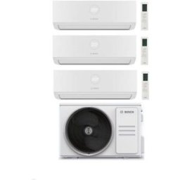 Bosch Climatizzatore Trial Split Climate 3000i 7+9+9 con 5000M 105/4 E Inverter R 32 Wi-Fi Optional Classe A++