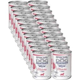 Kit Risparmio 24x400G Special Dog Excellent MEDIUM ADULT MANZO
