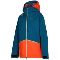 Donna La Sportiva Giacca da sci Chaser Evo Shell Jkt W (Storm Blue/Cherry Tomato) M
