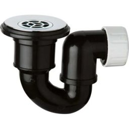 Tea PILETTA DOCCIA GIENAH Ø 60 X 1"1/2 PP H 120 mm RUOTABILE CROMO SIFONATA PORTATA 35 l/min